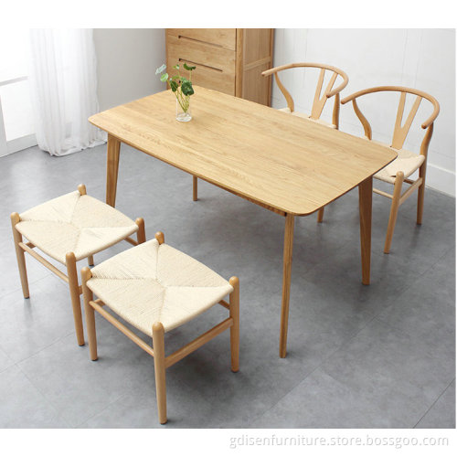 High quality modern natural CH53 wooden stool